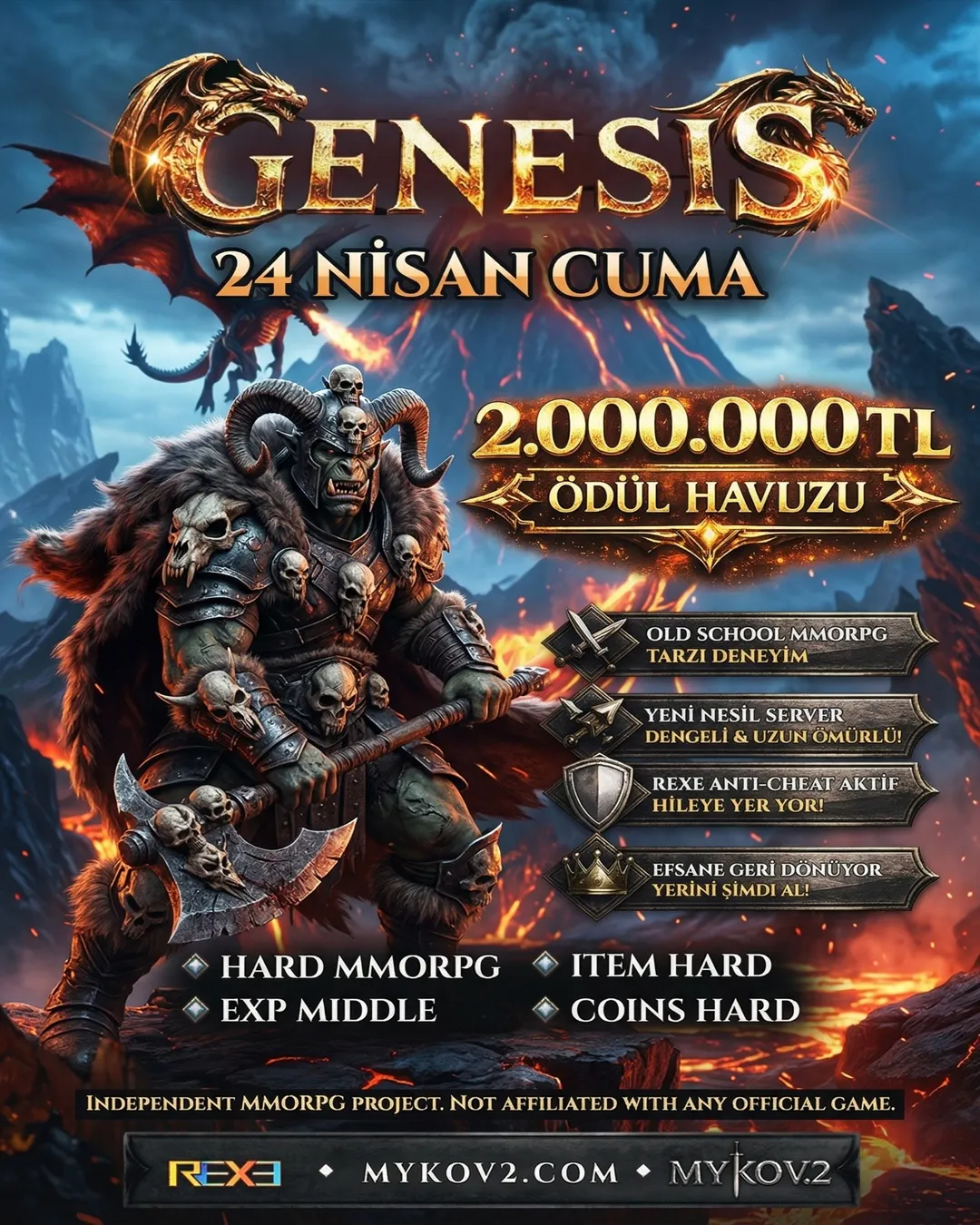 GENESIS sunucu banner