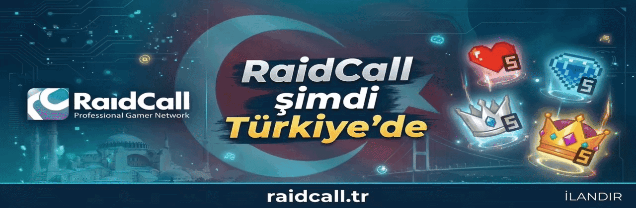 Raidcall sunucu banner