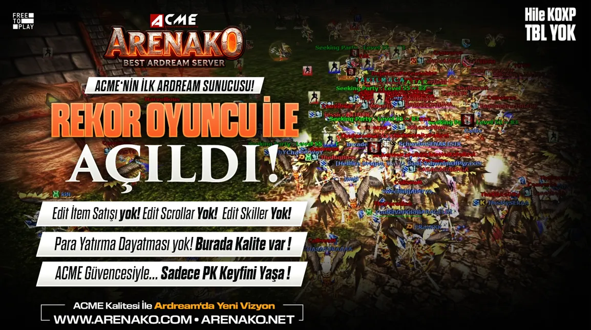 ArenaKO banner görseli