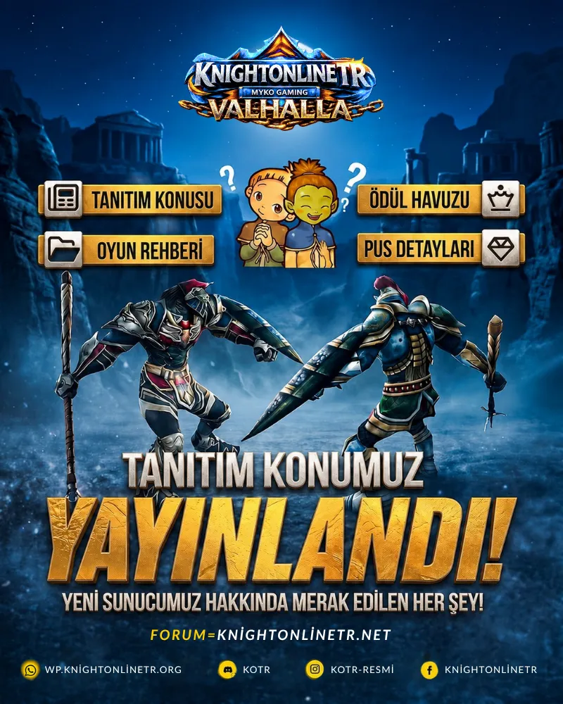 KnightOnlineTR banner görseli